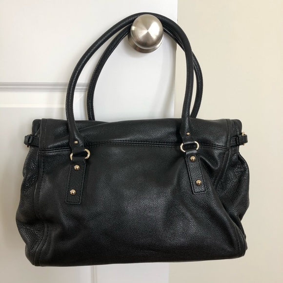 Kate Spade black leather satchel - Picture 7 of 8